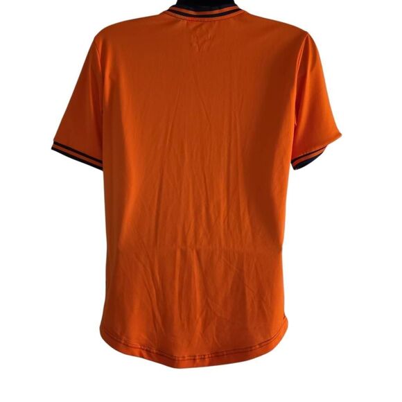 Majestic Men's Size Medium Navy Orange Detroit Tigers Cool Base T-shirt - Picture 2 of 5